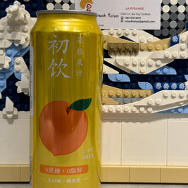Jus à la pêche avec pulpe