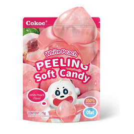 Bonbons mous à peler saveur pêche COKOC