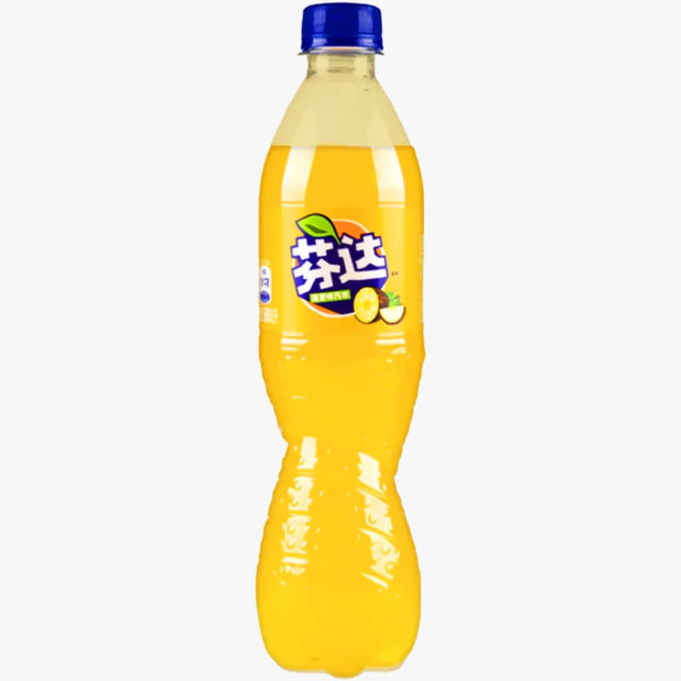 FANTA saveur d’ananas 芬达 菠萝味汽水 500mL