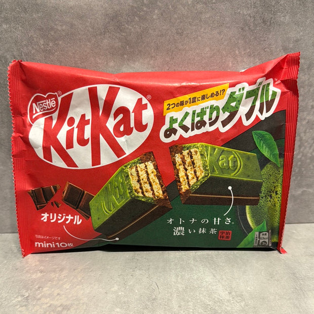 KitKat au matcha et chocolat 10pc