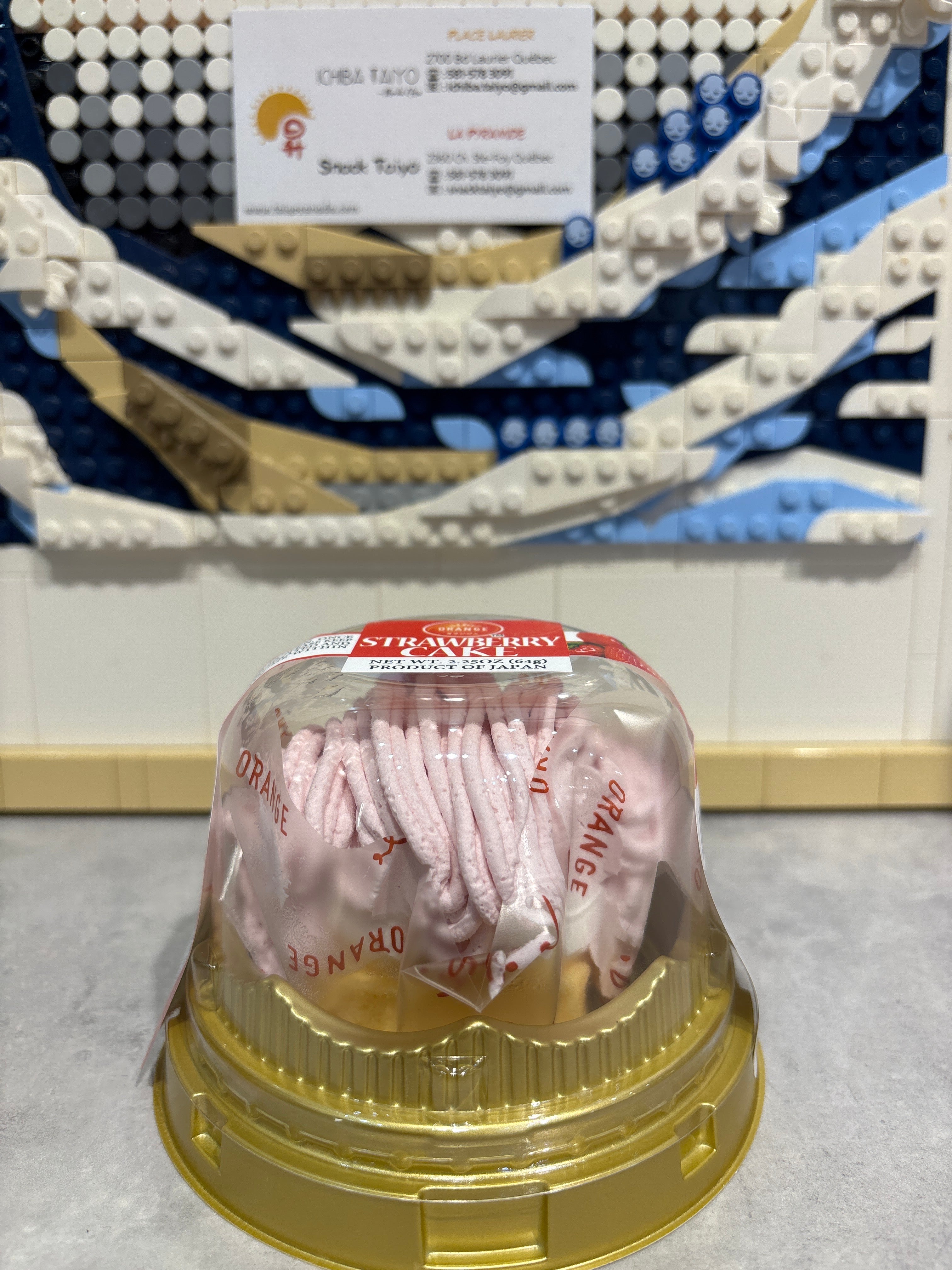 Gateaux à la fraise ORANGE