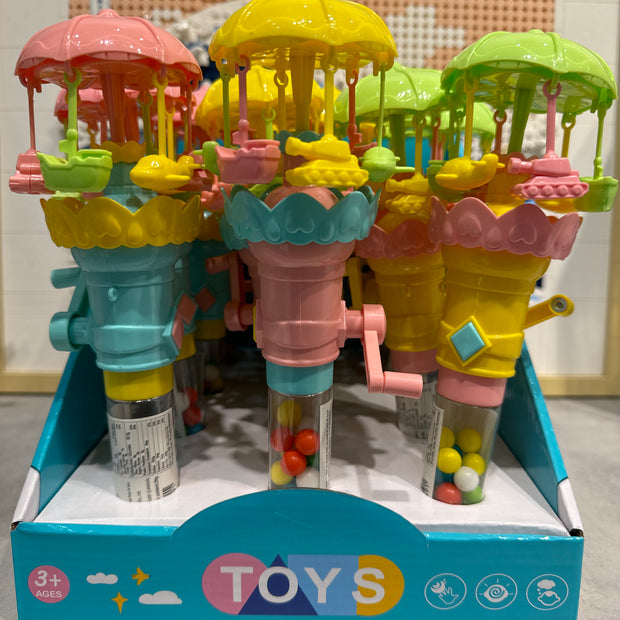 Bonbon avec jouet carousel