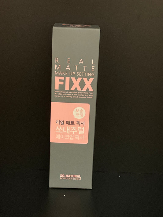 SO NATURAL Real Matte Make Up Setting Fixx 75ml