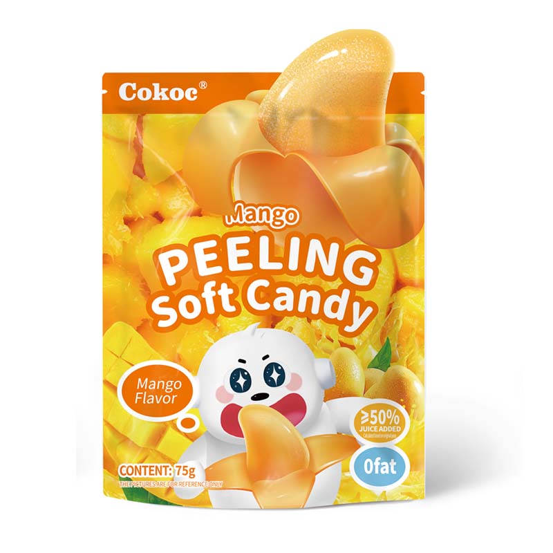Bonbons mous à peler saveur mangue COKOC