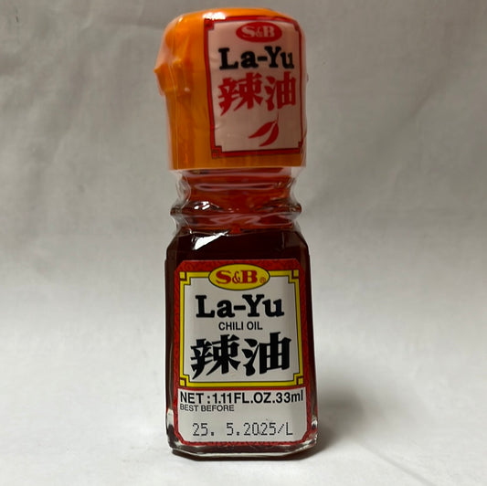 Huile La-Yu chili oil S&B 33mL