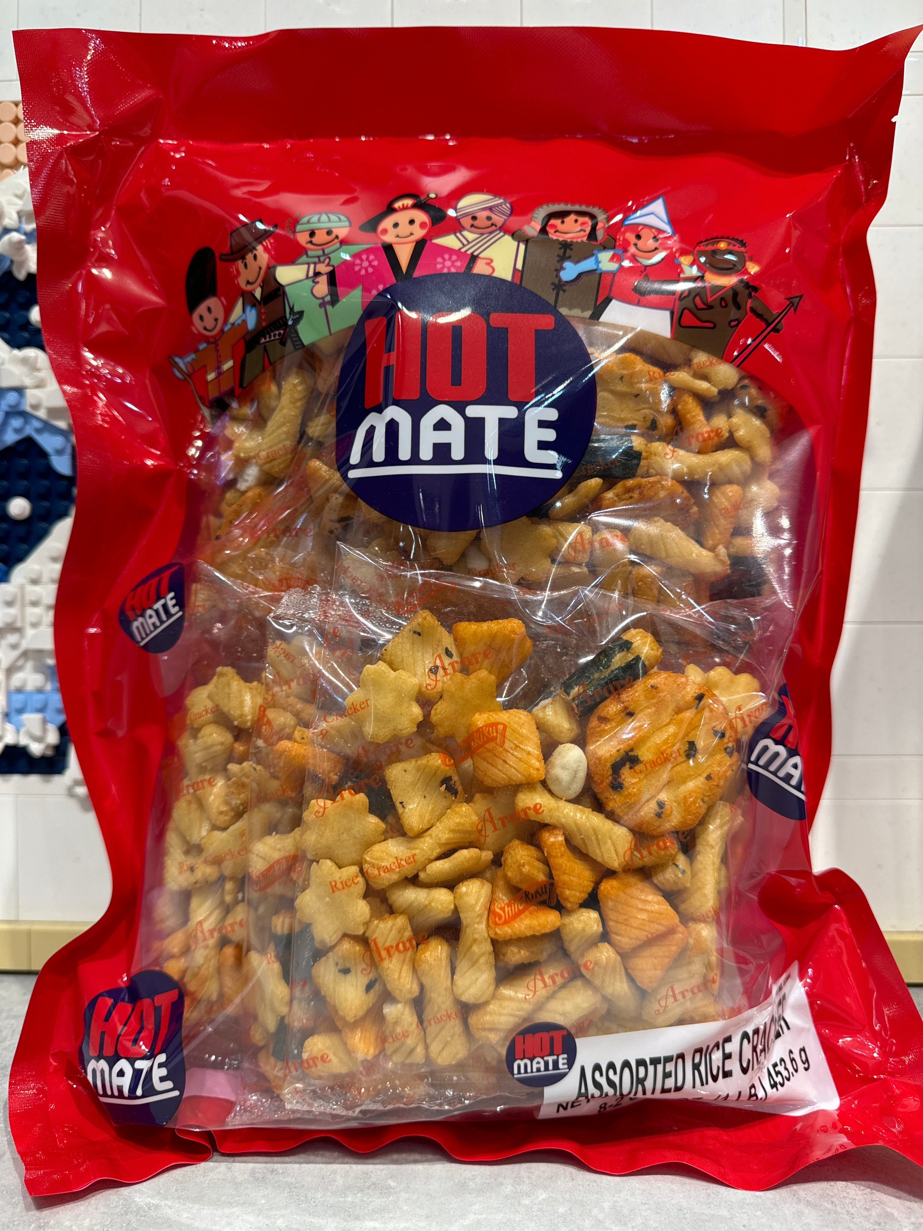 Craquelin de riz assortie