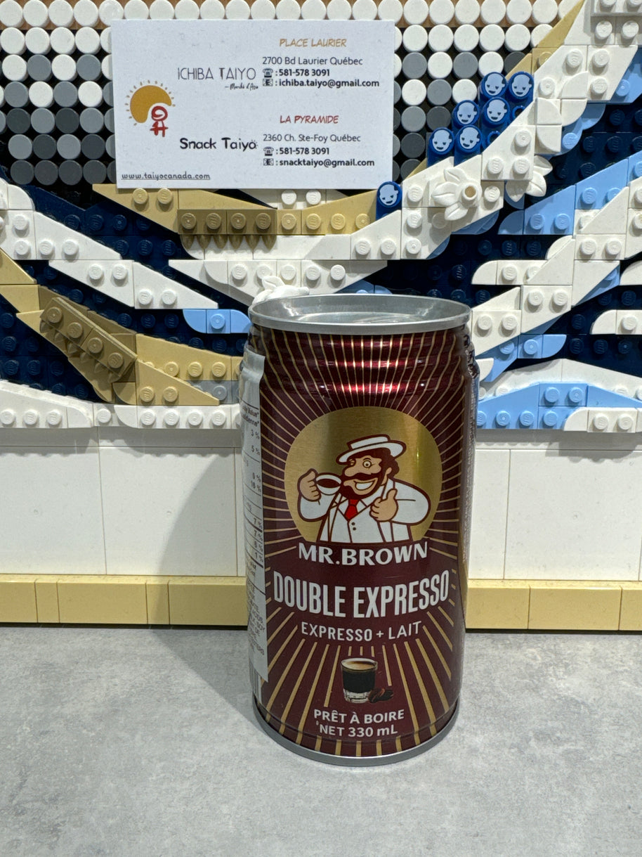 Latte double espresso MR. Brown 330ml