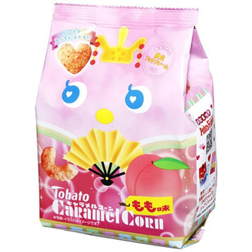 Chips de maïs à la pêche Caramel Corn TOHATO 62g