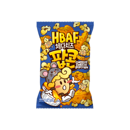 Popcorn saveur fromage cheddar HBAF 80g
