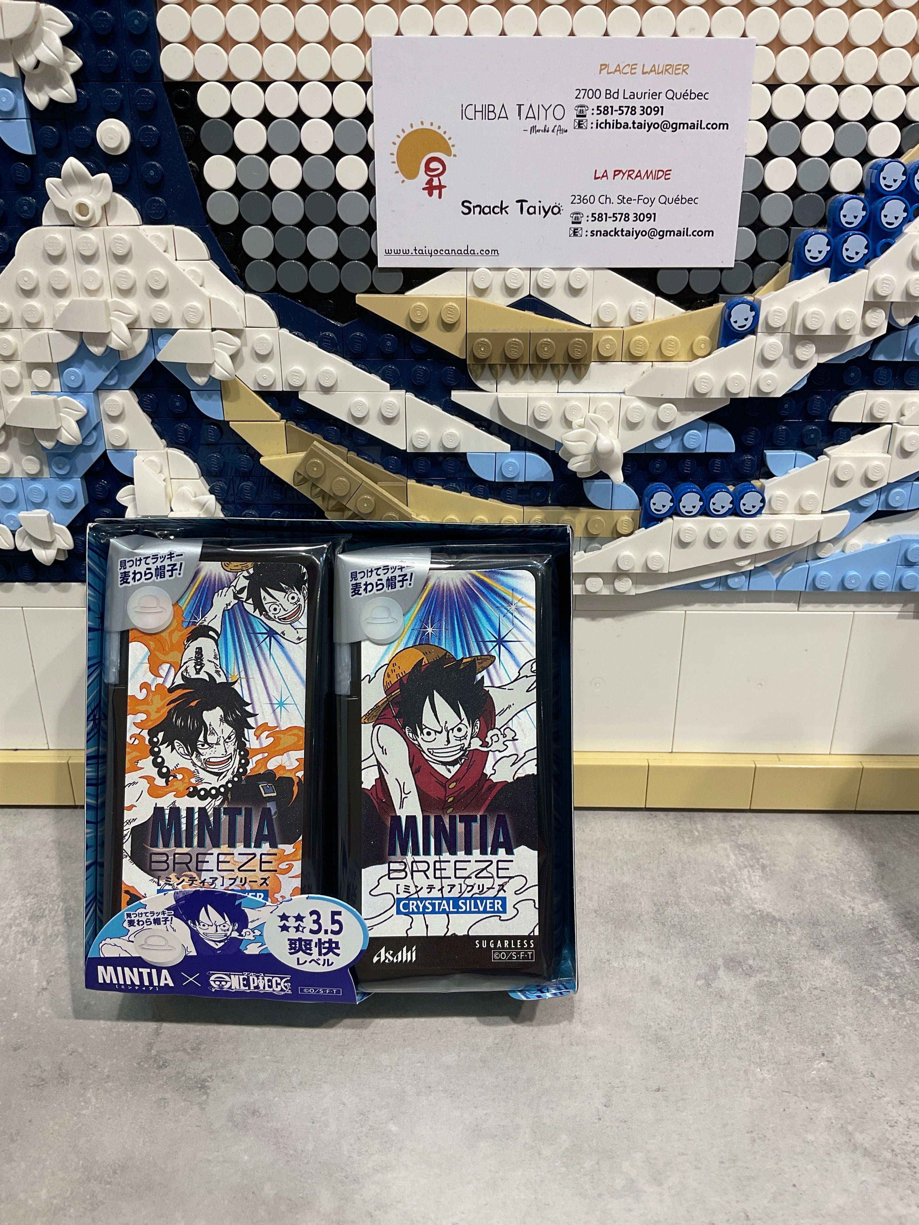 Bonbon Mintia X One piece crystal silver
