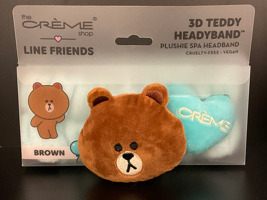 THE CREME SHOP Bandeau 3D Teddy Brown