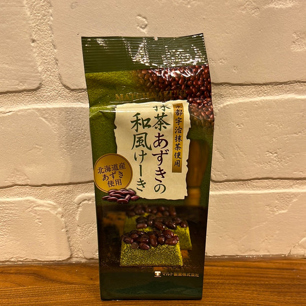 Gâteaux au matcha et haricot rouge japonais 🇯🇵宇治 抹茶红豆蛋糕