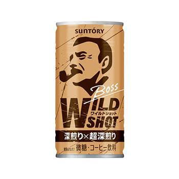 Café japonais WILD SHOT BOSS SUNTORY 185g