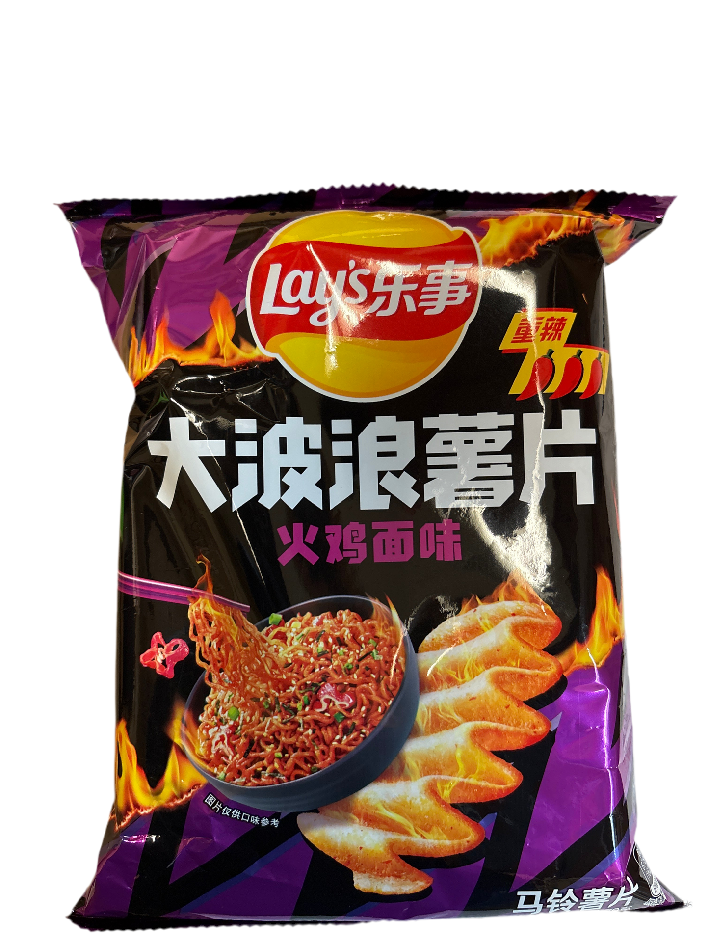 Chips Lay’s (saveur de BULDAK) 乐事 火鸡面味薯片 70g