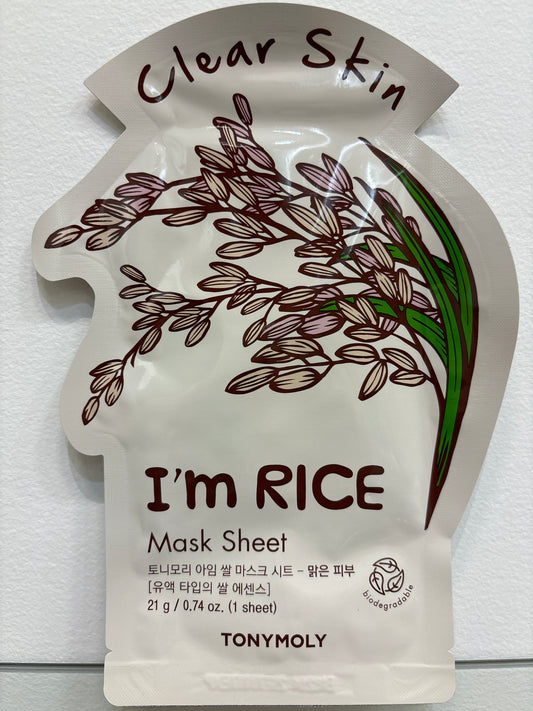 Masque TONYMOLY-Rice