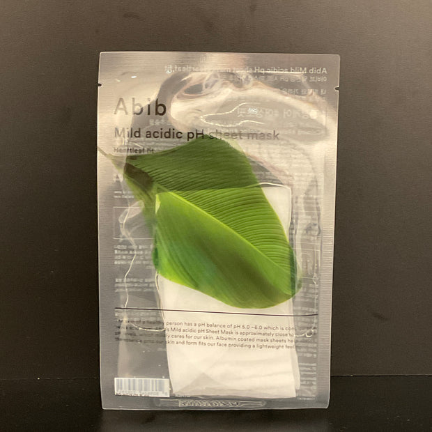 ABIB -- Masque en feuille de pH acide doux Heartleaf Fit
