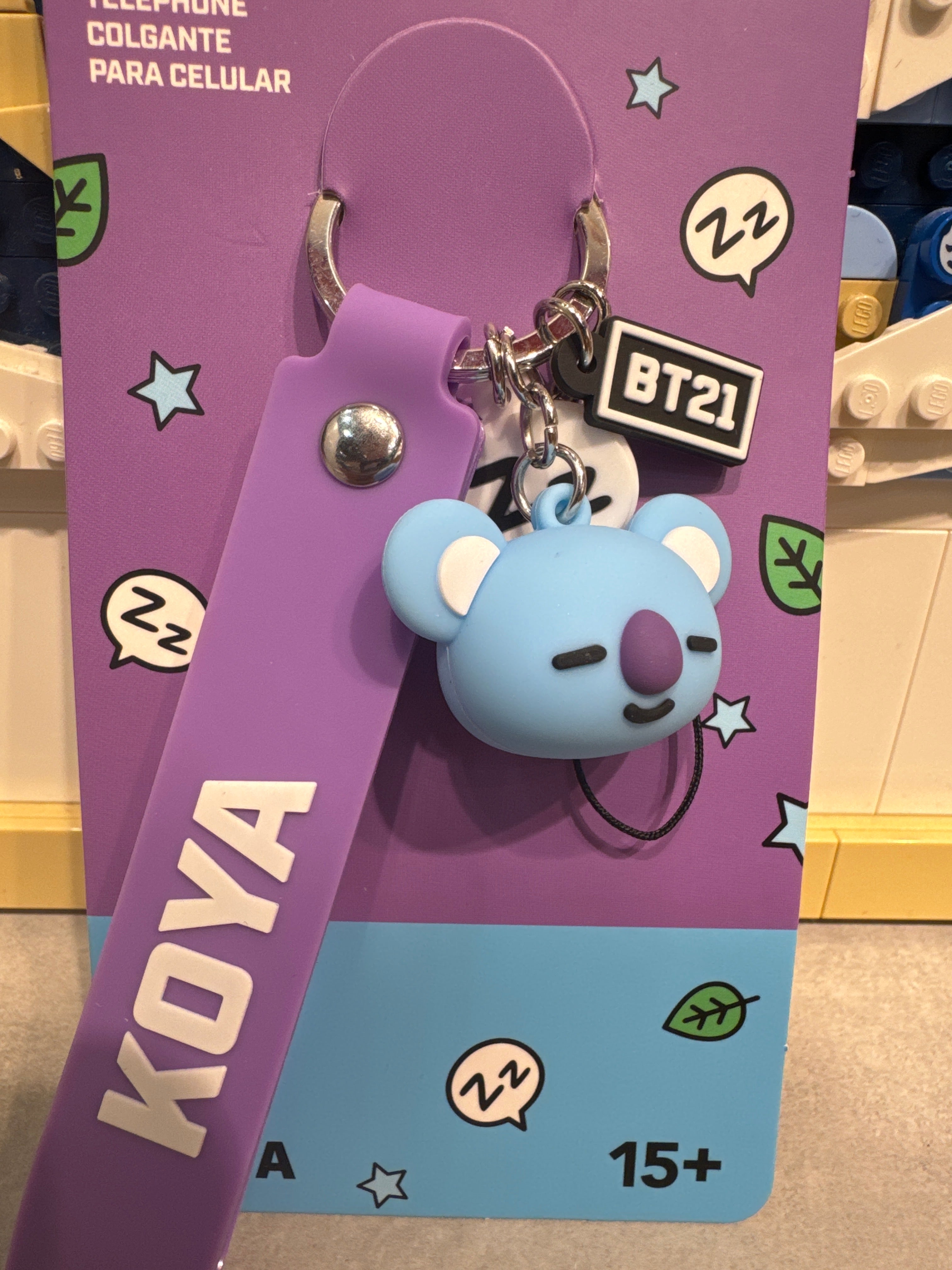 Lanière pendentif téléphone BT21 Koya