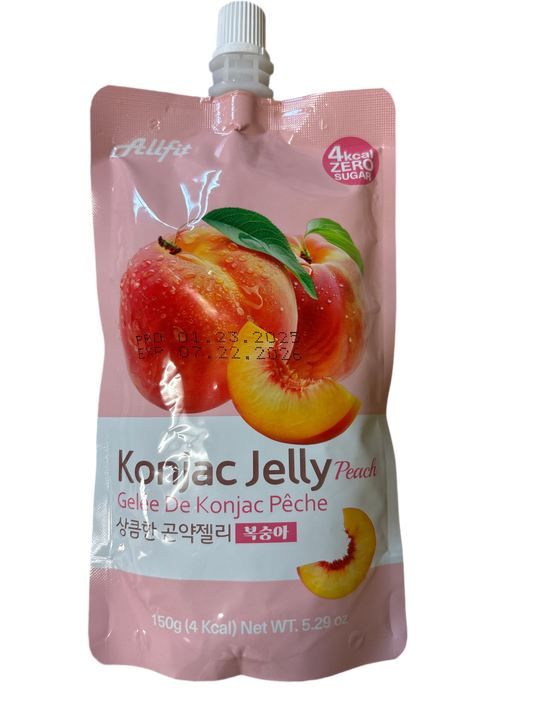 Gelée coréenne au Konjac à boire(pêche) ALLFIT