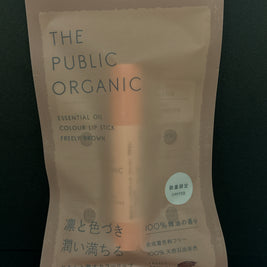 THE PUBLIC ORGANIC Color Lip Stick Freely Brown