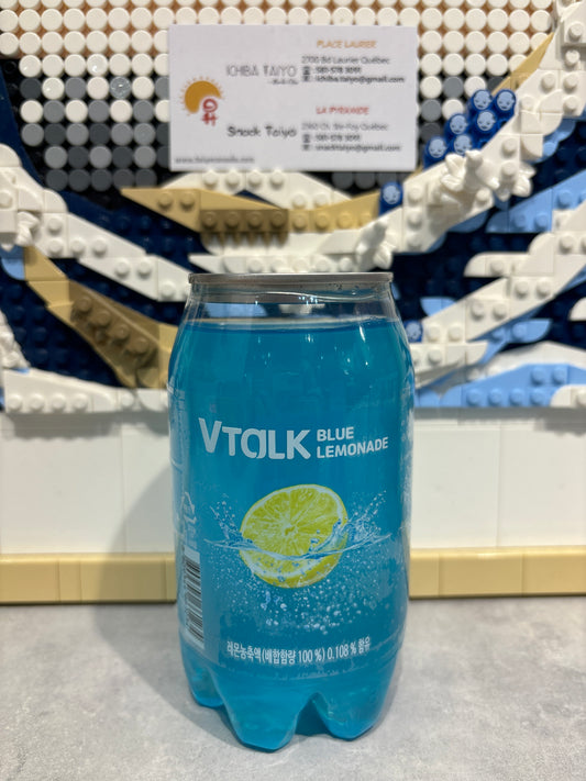 Boisson gazeuse Limonade bleu VTALK