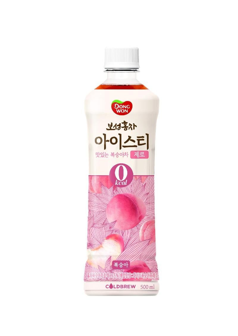 Thé glacé à la pêche zéro sucre Dongwon