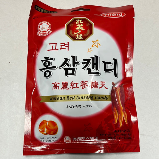 Bonbon au ginseng rouge coréen MAMOS 80g
