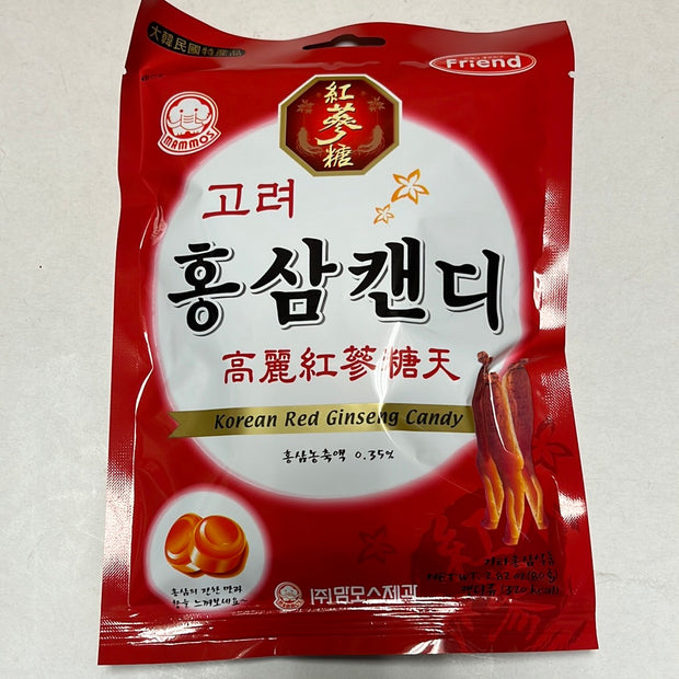 Bonbon au ginseng rouge coréen MAMOS 80g
