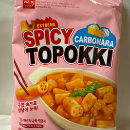 Topokki épicé carbonara WANG