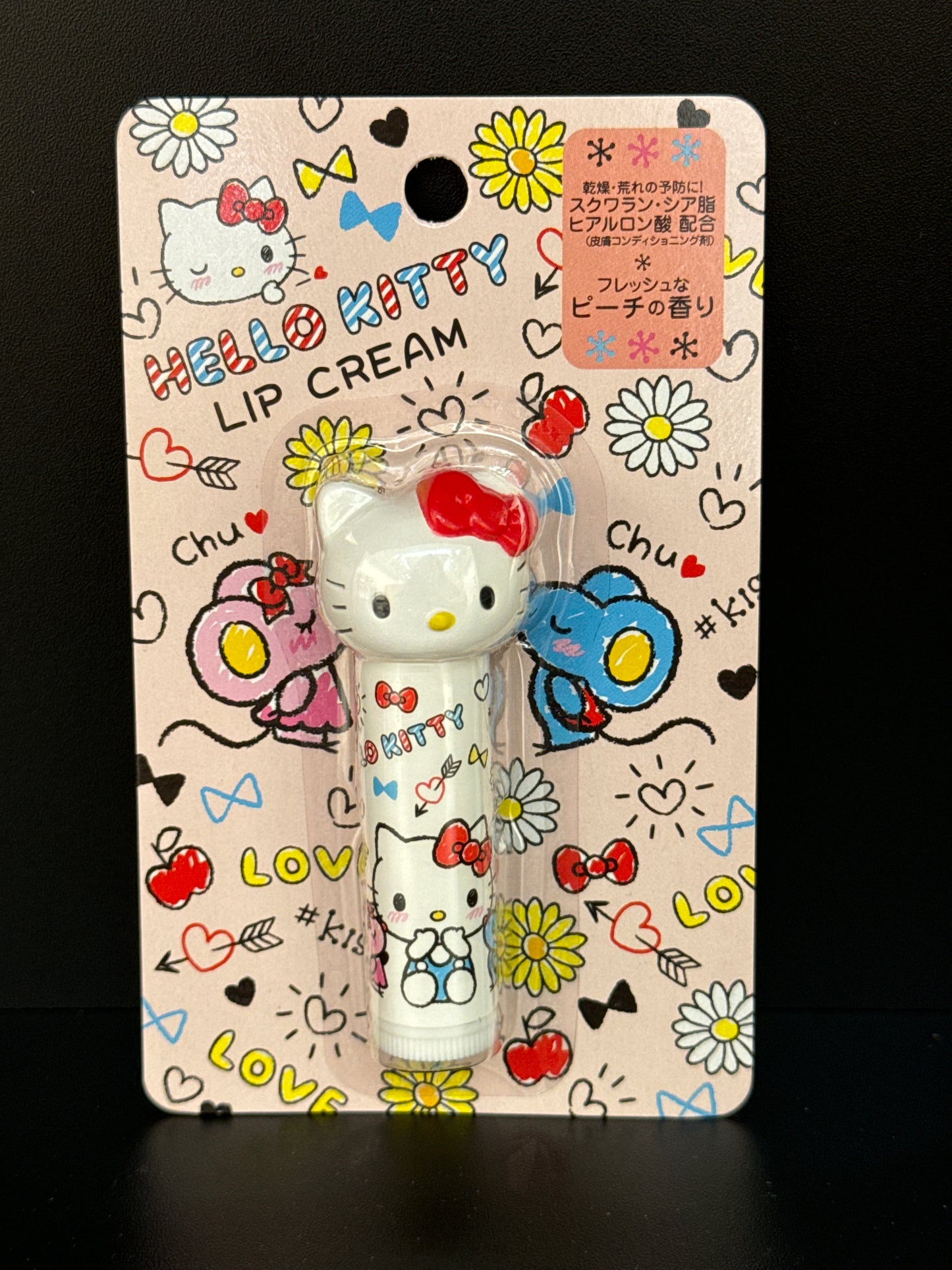 SANRIO Hello Kitty Crème pour les lèvres Pêche