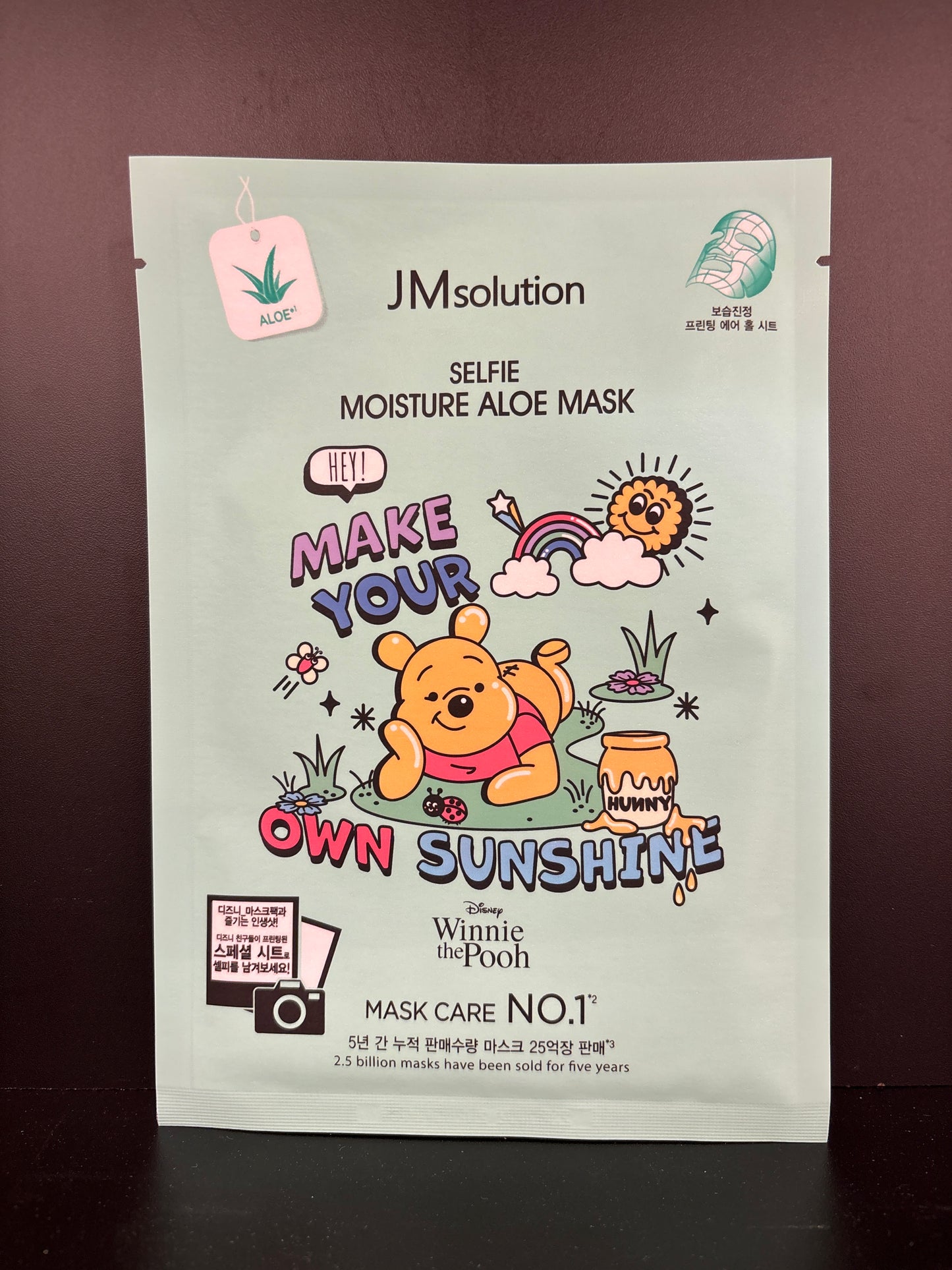 Masque-JMsolution-Selfie-Moisture Aloe Winnie-1pc