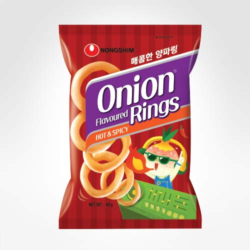 Rondelles d’oignon épicés Nongshim🇰🇷农心辣洋葱圈 40g