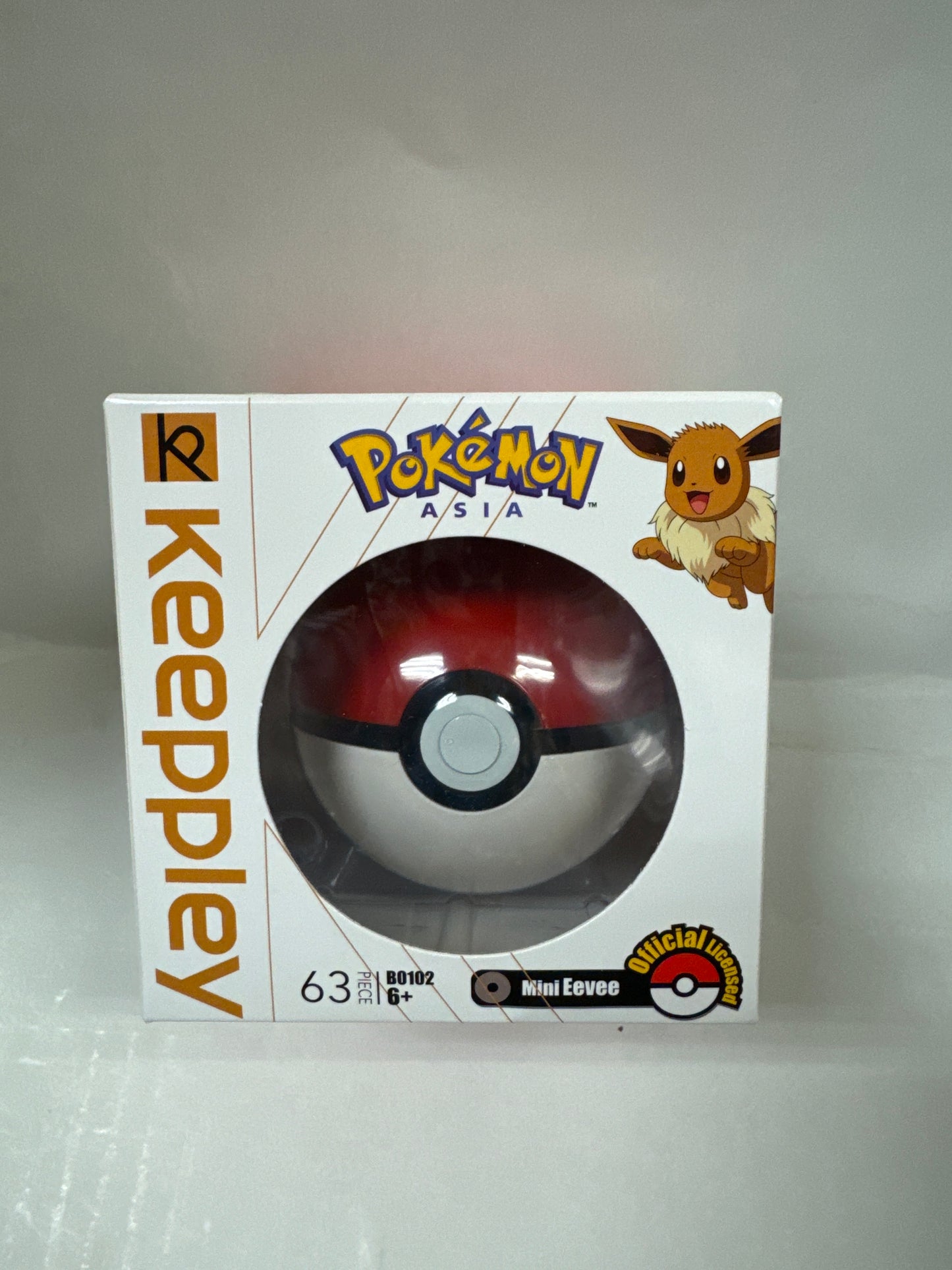 Blocs de construction Pokéball Eevee KEEPPLEY