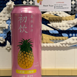 Jus à l’ananas avec pulpe