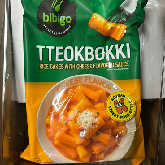 Topokki au fromage BIBIGO 必品阁 芝士炒年糕 360g