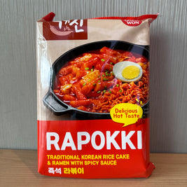 Rapokki (ramen+topokki) sauce épicé DONGWON 2portions 327g