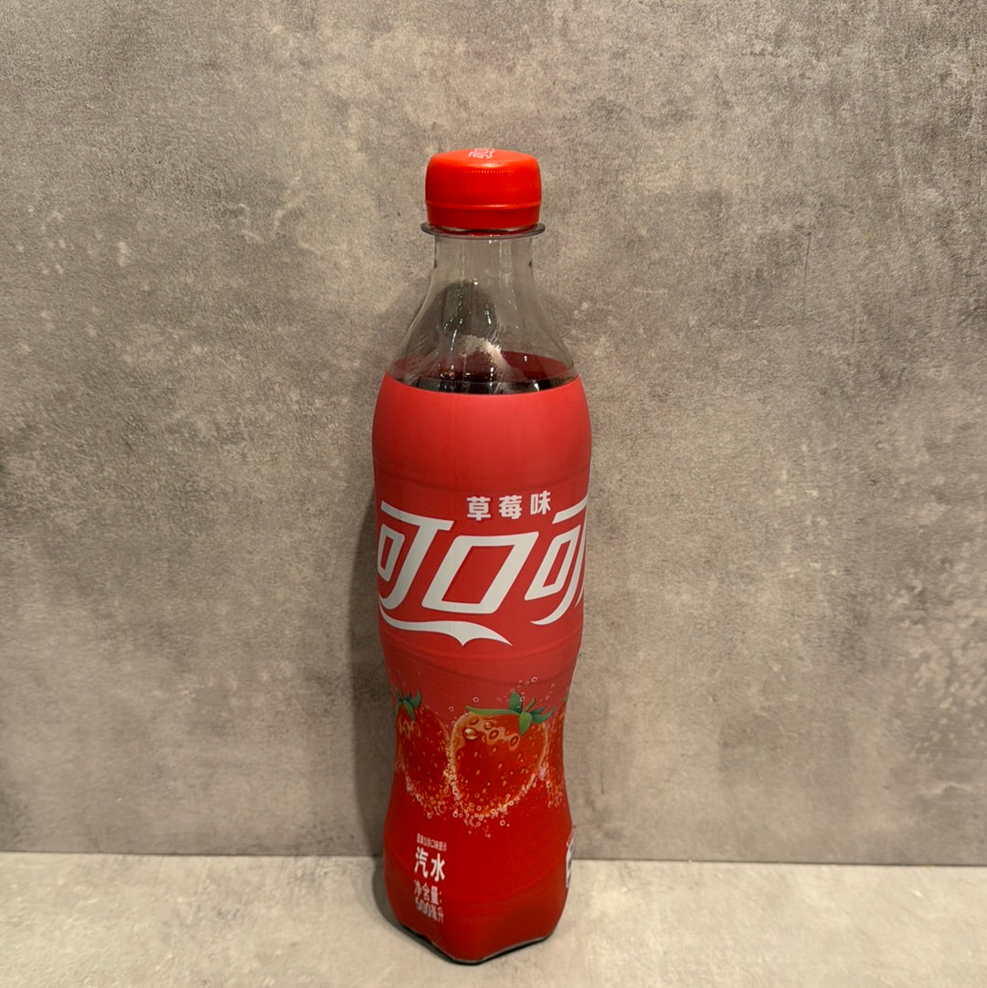 Coca Cola (saveur de fraise) 500mL