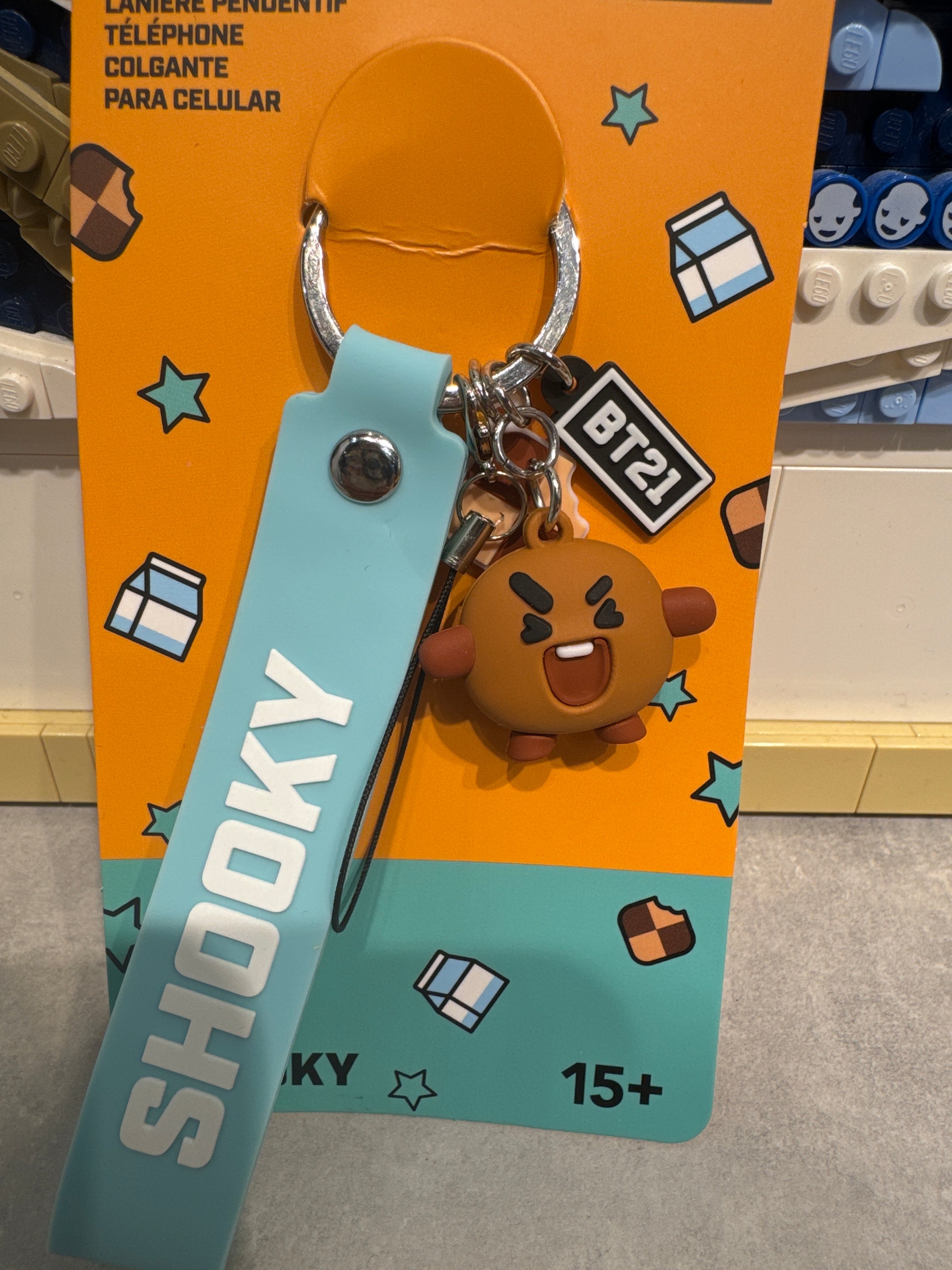 Lanière pendentif téléphone BT21 Shooky