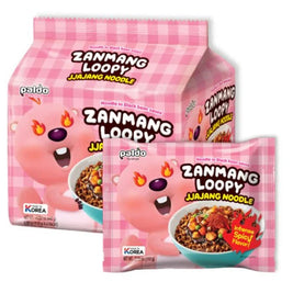 Nouille Jjajang épicé PALDO Zanmang Loopy 110g