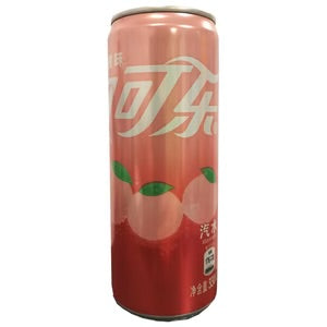 Coca Cola (saveur de pêche) 330mL