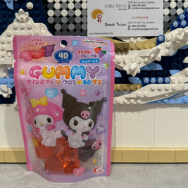 Jujube 4D Kuromi&MyMelody HEART