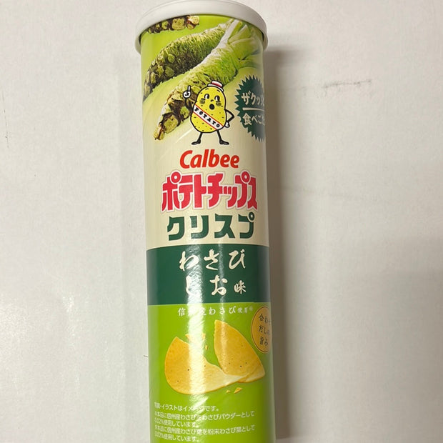 Chips au wasabi CALBEE🇯🇵日本 芥末味薯片 115g