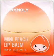 TONYMOLY $$ Mini Baume à lèvres à la pêche