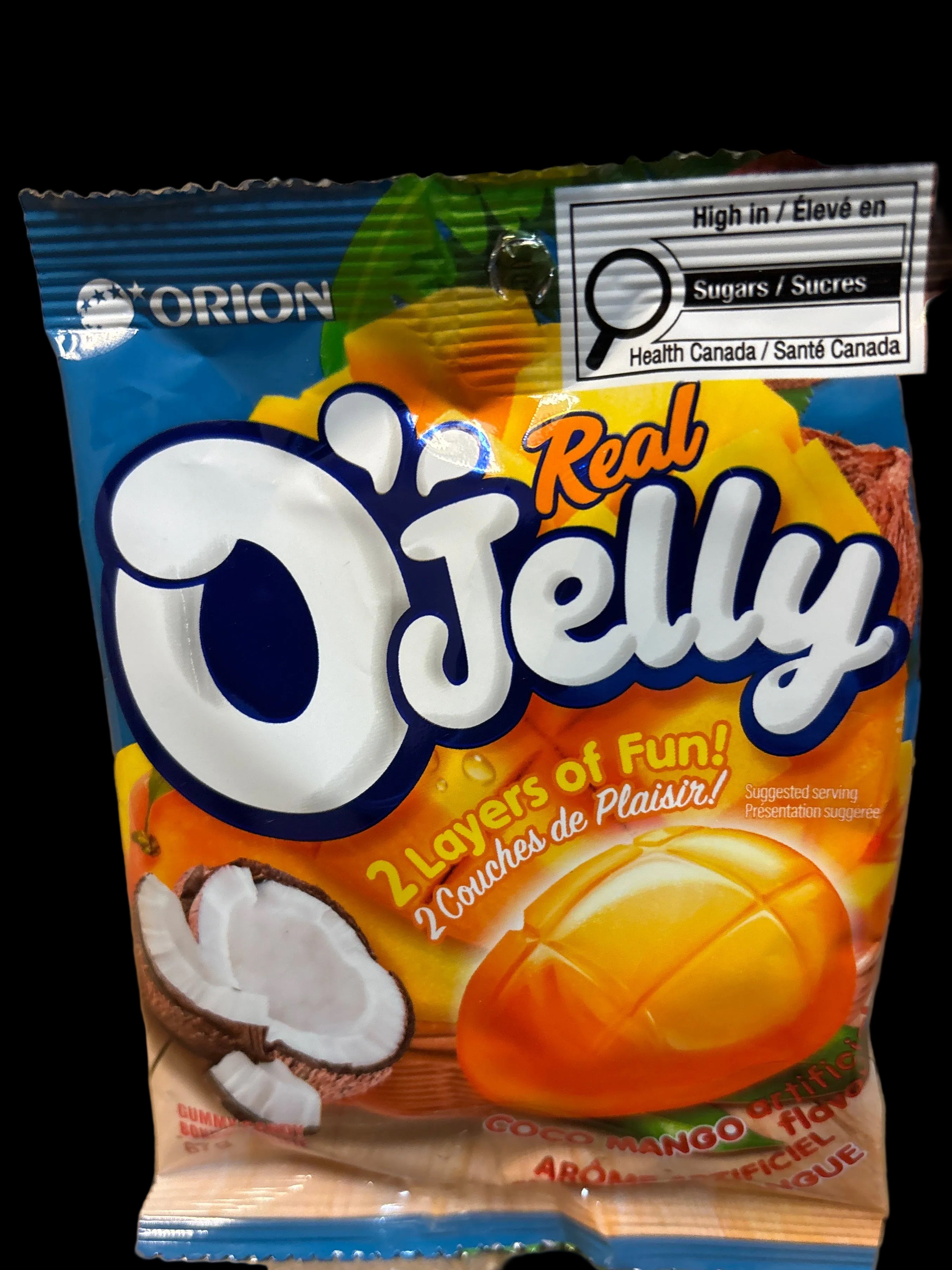 Jujube à la mangue et coco O! jelly real ORION