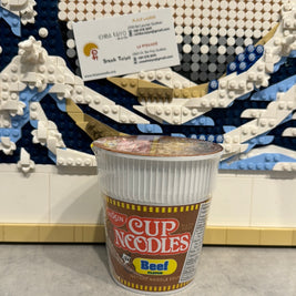 Cup Noodles saveur boeuf NISSIN 60g