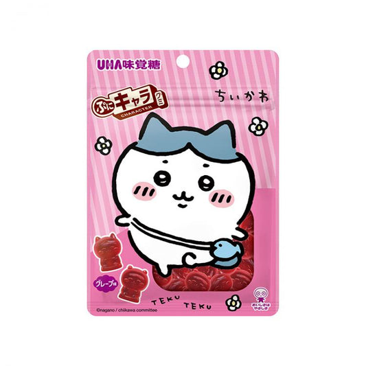 Bonbon au raisin Chiikawa UHA 葡萄味味觉软糖 51g