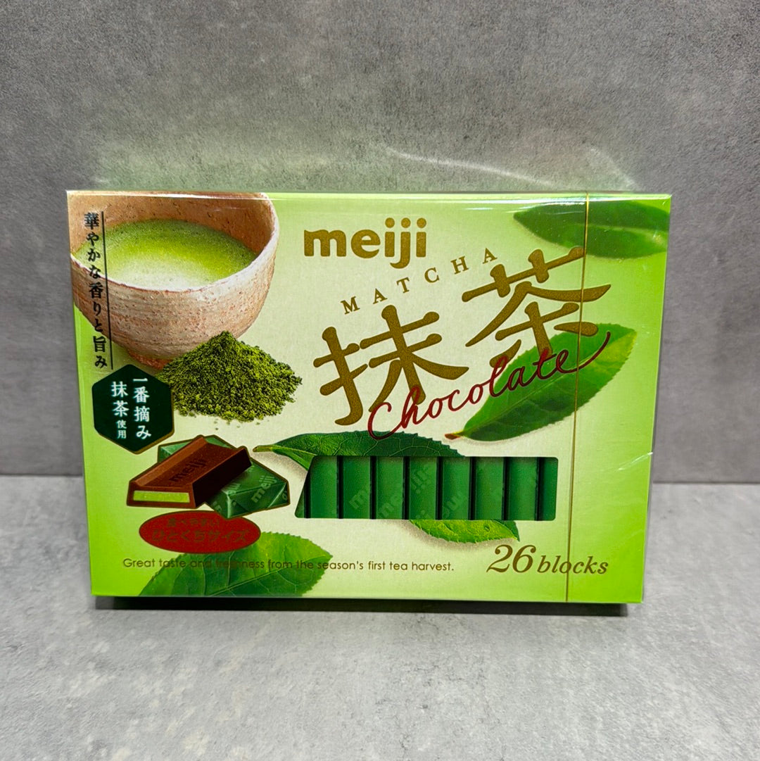 Chocolat au matcha MEIJI