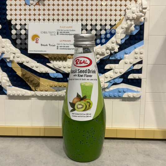 Boisson aux graines de basilic (saveur kiwi) 290mL