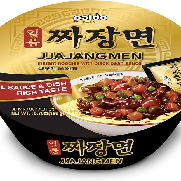 Nouilles Jjajang en BOL PALDO 韩国炸酱碗面 190g