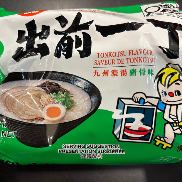 Nouilles instantanées(saveur tonkotsu) 出前一丁 九州猪骨浓汤100g