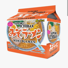Nouilles instantanées à la japonaise(miso ramen) SAPPORO ICHIBAN-N